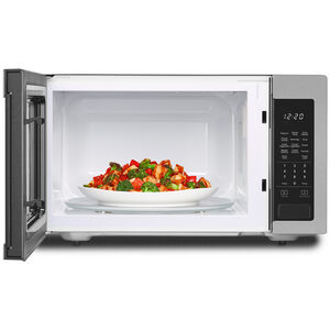Whirlpool 22 in. 1.6 cu.ft Countertop Microwave with 10 Power Levels & Sensor Cooking Controls - Stainless Steel, Stainless Steel, hires