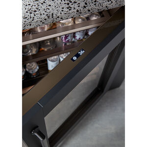 Sub-Zero Designer Series 24 in. 5.5 cu. ft. Built-In Undercounter Beverage Center with Adjustable Shelves & Digital Control Right Hinged - Custom Panel Ready, , hires
