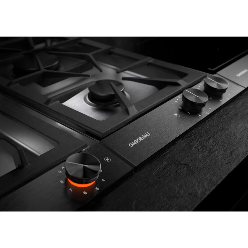 Gaggenau Vario 200 Series 12 in. 2-Burner Electric Cooktop with Grill - Black, , hires