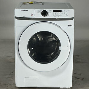 Samsung 27" 4.5 Cu. Ft. Front Loading Washer with 10 Wash Programs, 6 Wash Options & Self Clean - White (Open Box Good Condition), , hires