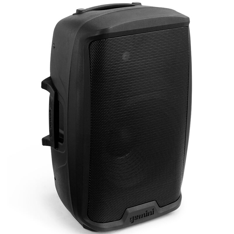 Gemini 15" Active Bluetooth Loudspeaker with Stand - Black, , hires