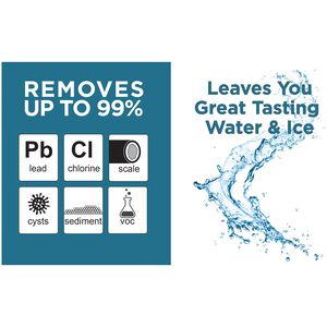 XO Dual Stage In-Line Drinking Water Filtration System Replacement Cartridges, , hires