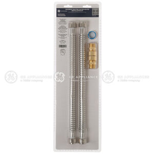 GE Electric 18 in. Corrugated Connect Water Heater Kit, , hires