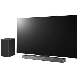 LG 3.1. 3 Channel Dolby Atmos Smart Sound Bar with Bluetooth & Wireless Subwoofer - Black, , hires