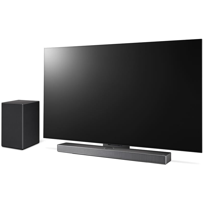 LG 3.1. 3 Channel Dolby Atmos Smart Sound Bar with Bluetooth & Wireless Subwoofer - Black, , hires