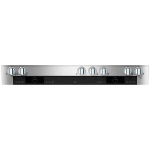 Miele 48 in. 5 cu. ft. Smart Standard Convection Speed Double Oven Dual Fuel Range with 6 Sealed Burners & Griddle - Stainless Steel, , hires