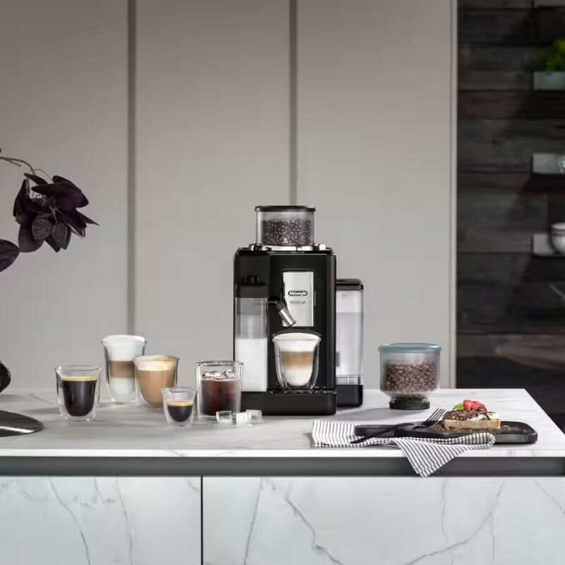 De'Longhi Rivelia Automatic Espresso Machine with Milk Frother and