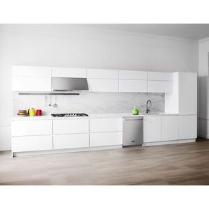 Signature Kitchen Suite 36 in. 5-Burner Smart Natural Gas Cooktop with Griddle, Simmer Burner & Power Burner - Stainless Steel, , hires