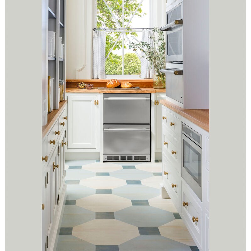 Monogram 24 in. 1.2 cu. ft. 1000W Drawer Microwave with Sensor Cooking - Stainless Steel, , hires