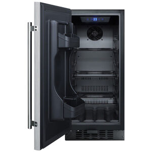 Summit 15 in. 2.2 cu. ft. Left-Hinged Undercounter Refrigerator - Stainless Steel, , hires