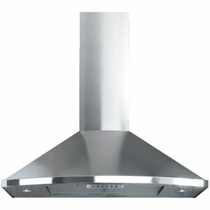 XO 30 in. Chimney Style Range Hood with 3 Speed Settings, 600 CFM, Convertible Venting & 2 LED Lights - Stainless Steel, , hires