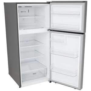 LG 28 in. 17.5 cu. ft. Garage Ready Top Freezer Refrigerator - PrintProof Stainless Steel, PrintProof Stainless Steel, hires