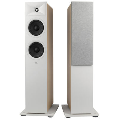 JBL Stage 260F 2.5 Way Dual 6.5 in. (165 mm) Floorstanding Loudspeaker - Latte | JBL260FWHT