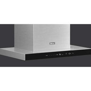 Dacor 30 in. Smart Ducted Chimney Style Range Hood with 600 CFM, 4 Fan Speeds & 1 LED Light - Silver Stainless, , hires
