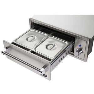 Viking 5 Series 30 in. Warming Drawer with Humidity Control - Stainless Steel, , hires