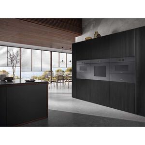 Miele ArtLine Series 30 in. 4.6 cu. ft. Smart Electric Single Wall Oven with Dual Convection - Graphite Gray, , hires