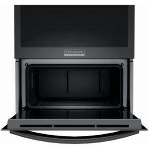 Frigidaire Gallery 24 in. 2.8 cu. ft. Steam Gas Single Wall Oven with True European Convection - Black, , hires