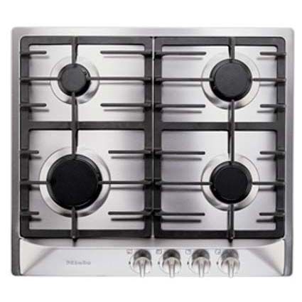 OPEN BOX 24 INCH GAS COOKTOP STAINLESS STEEL METAL KNOBS 4 SEALED BURNERS 