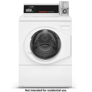 Speed Queen FV6 27 in. 3.4 cu. ft. Commercial Front Load Washer - White, , hires