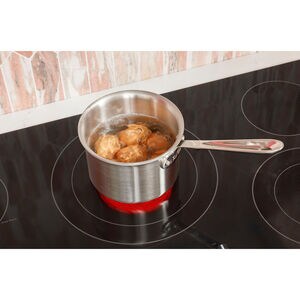 GE 36 in. 5-Burner Electric Cooktop with Simmer Burner & Power Burner - Stainless Steel, , hires