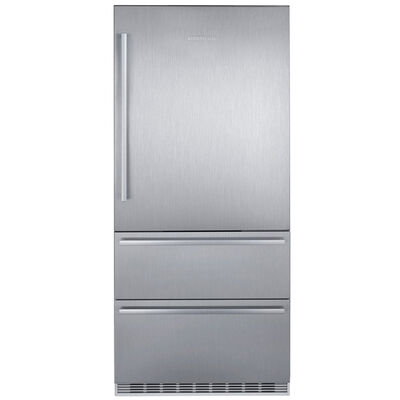 Liebherr 36 in. 19.5 cu. ft. Counter Depth Bottom Freezer Refrigerator - Stainless Steel | CS-2090