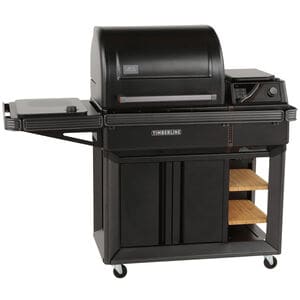 Traeger Timberline Wood Pellets Grill with Side Burner - Black, , hires