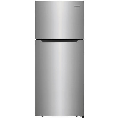 Frigidaire 28 in. 17.6 cu. ft. Top Freezer Refrigerator - Brushed Steel | FFHT1822UV