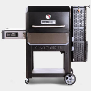 Masterbuilt Gravity Series 1050 Digital Charcoal Grill + Smoker, , hires