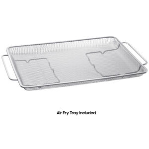 Samsung Bespoke 30 in. 6.3 cu. ft. Smart Air Fry True European Convection Slide-In Electric Range with Smoothtop Burners - Matte Black Steel, , hires