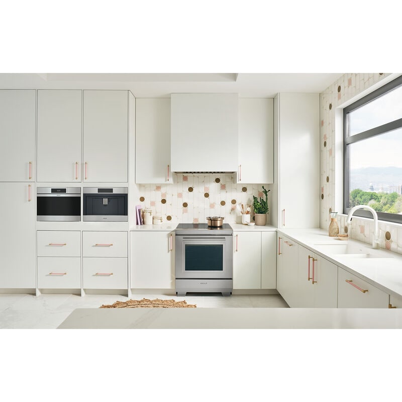 Wolf M Series 24 in. 1.7 cu. ft. Steam Electric Single Wall Oven with Standard Convection - Stainless Steel, , hires