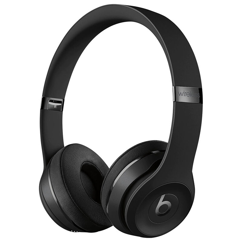 Beats Solo3 Wireless On-Ear Headphones | Chip & Apple Headphone Richard Black W1 - with Son P.C