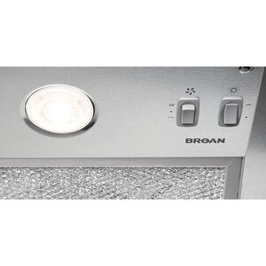 Broan 30 in. Standard Style Range Hood with 2 Speed Settings, 270 CFM & 1 LED Light - Stainless Steel, , hires