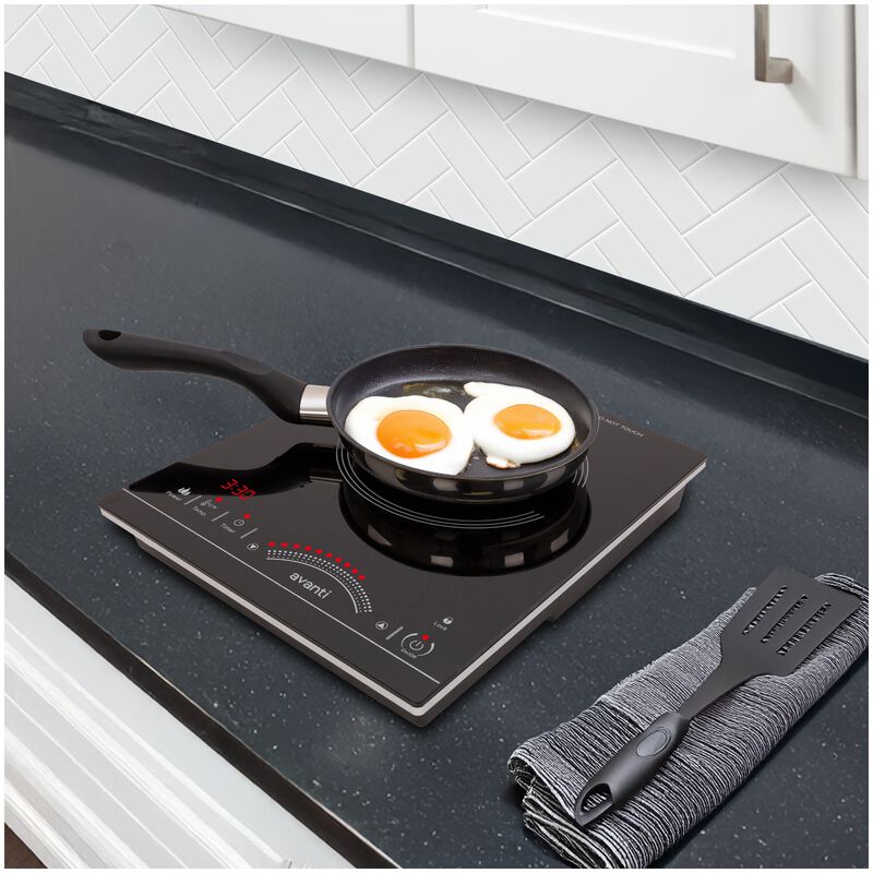 Avanti Induction Cooktop 1,800 Watt Portable Hot Plate - Black, , hires