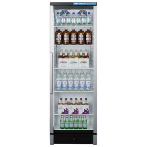 Summit 24 in. 12.4 cu. ft. Beverage Center with Removable Shelves & Digital Control - Stainless Steel, , hires
