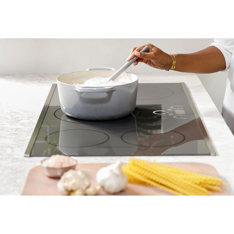 Cafe 36 in. 5-Burner Smart Induction Cooktop with Simmer Burner & Power Burner - Stainless Steel, , hires