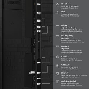 Samsung - 77" Class S95H Series OLED 4K UHD Smart Tizen TV, , hires