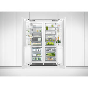 Fisher & Paykel Series 11 24 in. 11.9 cu. ft. Built-In Upright Freezer with Ice Maker, Adjustable Shelves & Digital Control - Custom Panel Ready, , hires