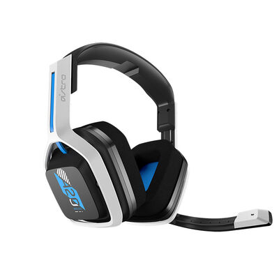 Astro Gaming A20 Wireless Stereo Gaming Headset Gen 2 for PlayStation 5, PlayStation 4, PC and Mac - White/Blue | 939-001876