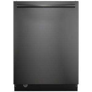 Frigidaire Gallery 24 in. Built-In Dishwasher with Top Control, 47 dBA Sound Level, 14 Place Settings, 7 Wash Cycles & Sanitize Cycle - Black Stainless Steel, , hires