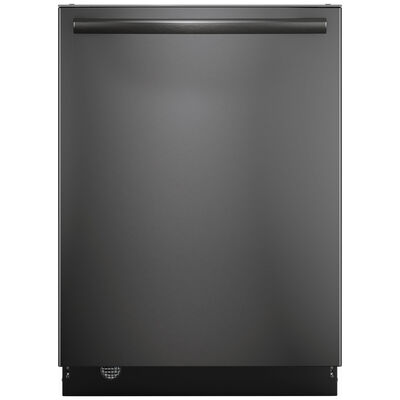 Frigidaire Gallery 24 in. Built-In Dishwasher with Top Control, 47 dBA Sound Level, 14 Place Settings, 7 Wash Cycles & Sanitize Cycle - Black Stainless Steel | GDSH4715AD