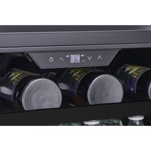 Zephyr Presrv Series 24 in. 5.6 cu. ft. Built-In/Freestanding Beverage Center with Pull-Out Shelves & Digital Control - Stainless Steel, , hires