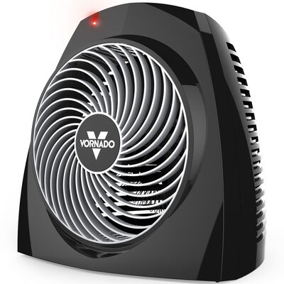 Vornado VH200 Electric Heater with an Adjustable Thermostat & 3 Heat Settings - Black | EH1-0092-06