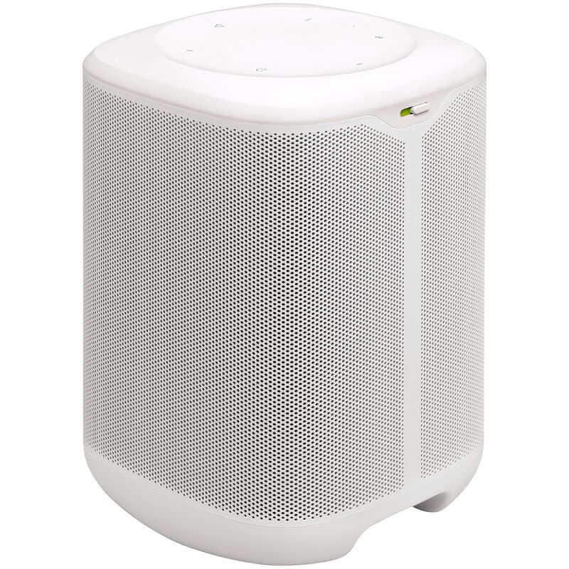 JBL COVE M1 Compact Wi-Fi Home Speaker (Each) - White, White, hires