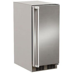 Marvel 15 in. Built-In Ice Maker with 25 Lbs. Ice Storage Capacity - Stainless Steel, , hires