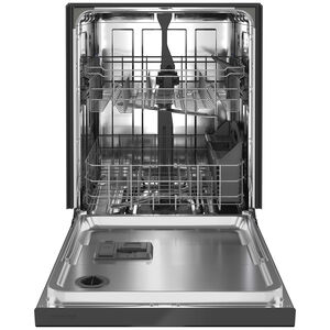 Maytag 24 in. Built-In Dishwasher with Top Control, 50 dBA Sound Level, 14 Place Settings, 5 Wash Cycles & Sanitize Cycle - Black, Black, hires