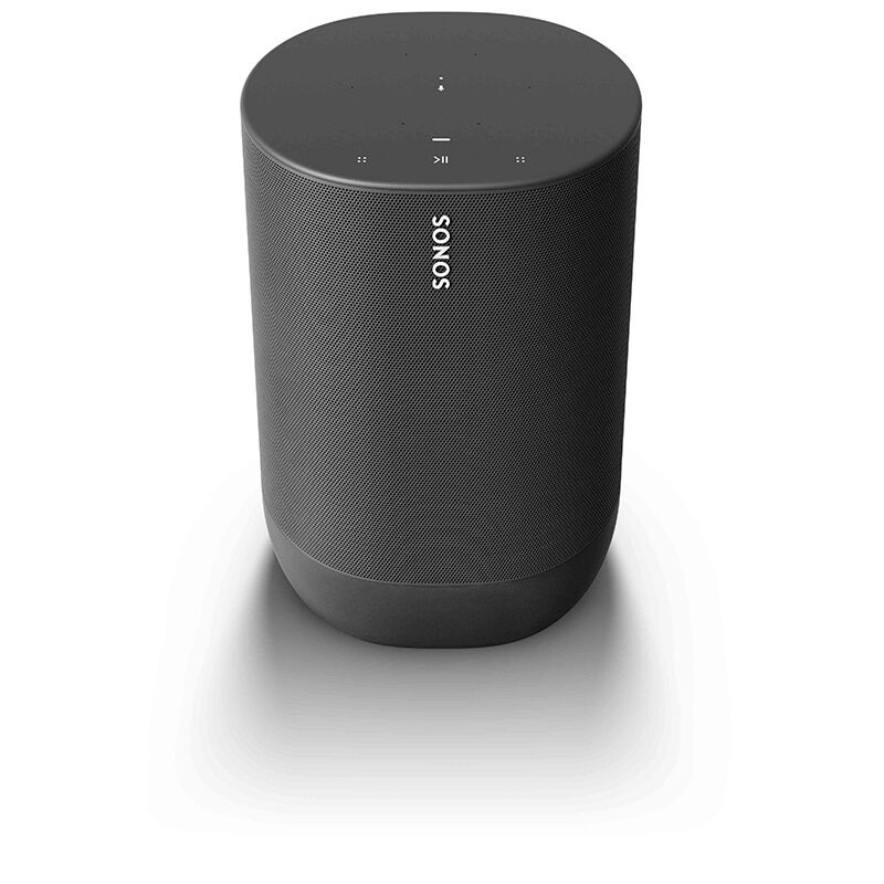 Sonos MOVE Portable Wi-Fi Streaming Speaker System with Amazon Alexa and Google Assistant Voice Control - Black | P.C. &
