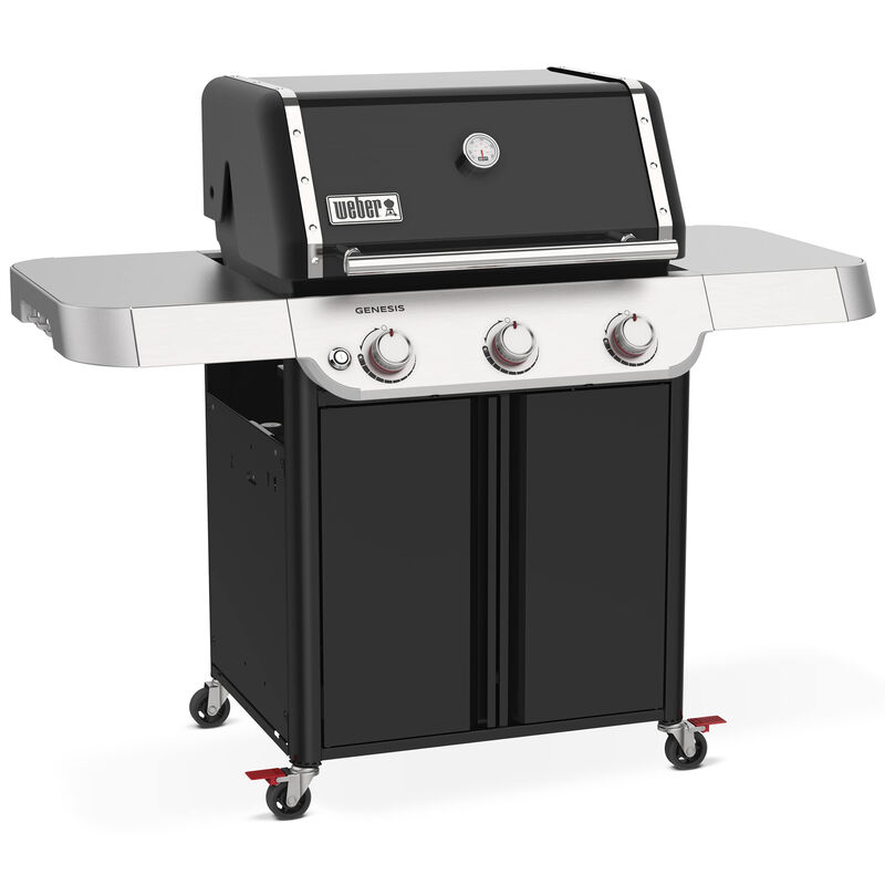 Weber Genesis E-315 3-Burner Natural Gas Grill with Push-Button Ignition System - Black, , hires