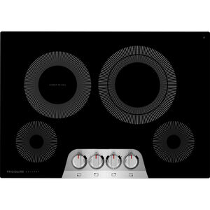 Frigidaire Gallery 30 in. Electric Cooktop with 4 Radiant Burners - Stainless Steel, , hires