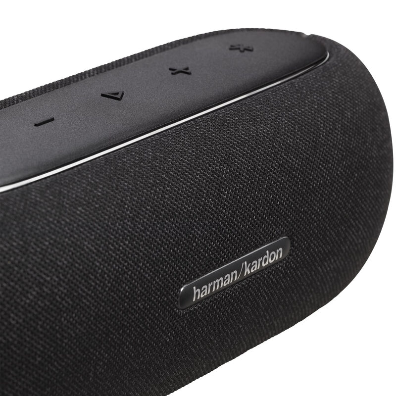 Harman Kardon Luna Elegant Portable Bluetooth Speaker With 12 Hours of Playtime - Black, Black, hires