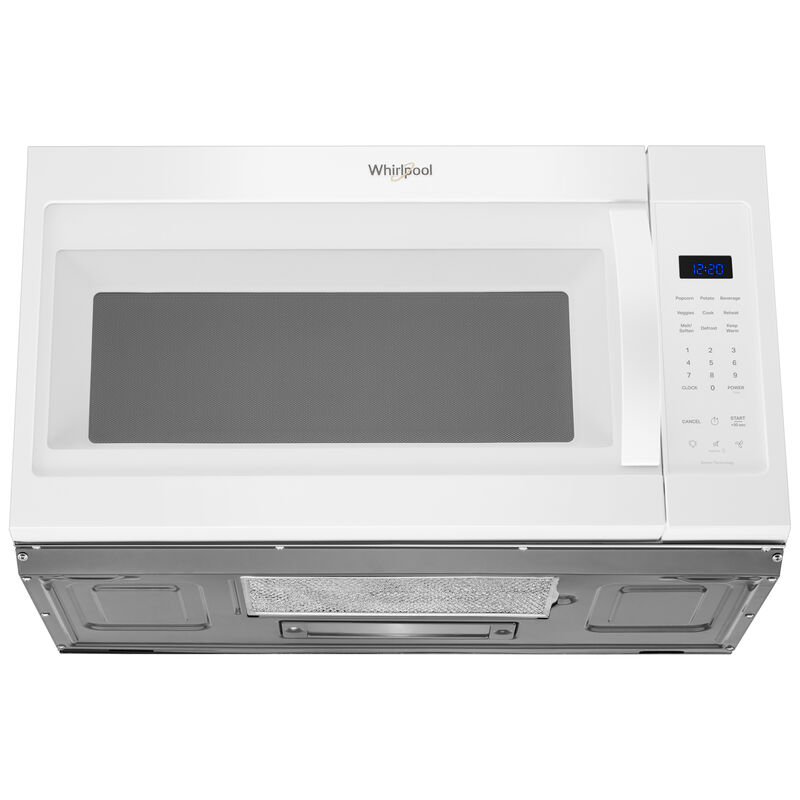 Whirlpool 30 in. 1.9 cu. ft. 1000W Over-the-Range Microwave with 300 CFM & Sensor Cooking - White, , hires